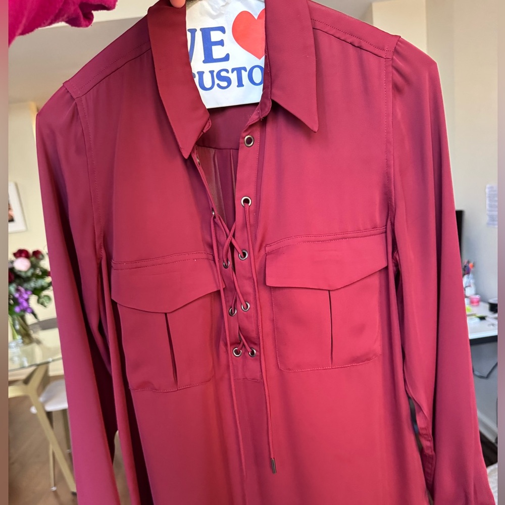 Maroon l’academie blouse